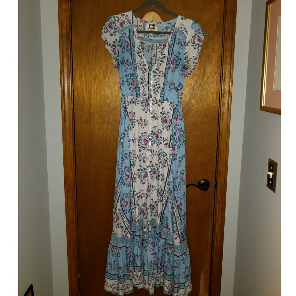 Jaase floral maxi dress size large