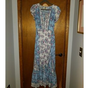 Jaase floral maxi dress size large