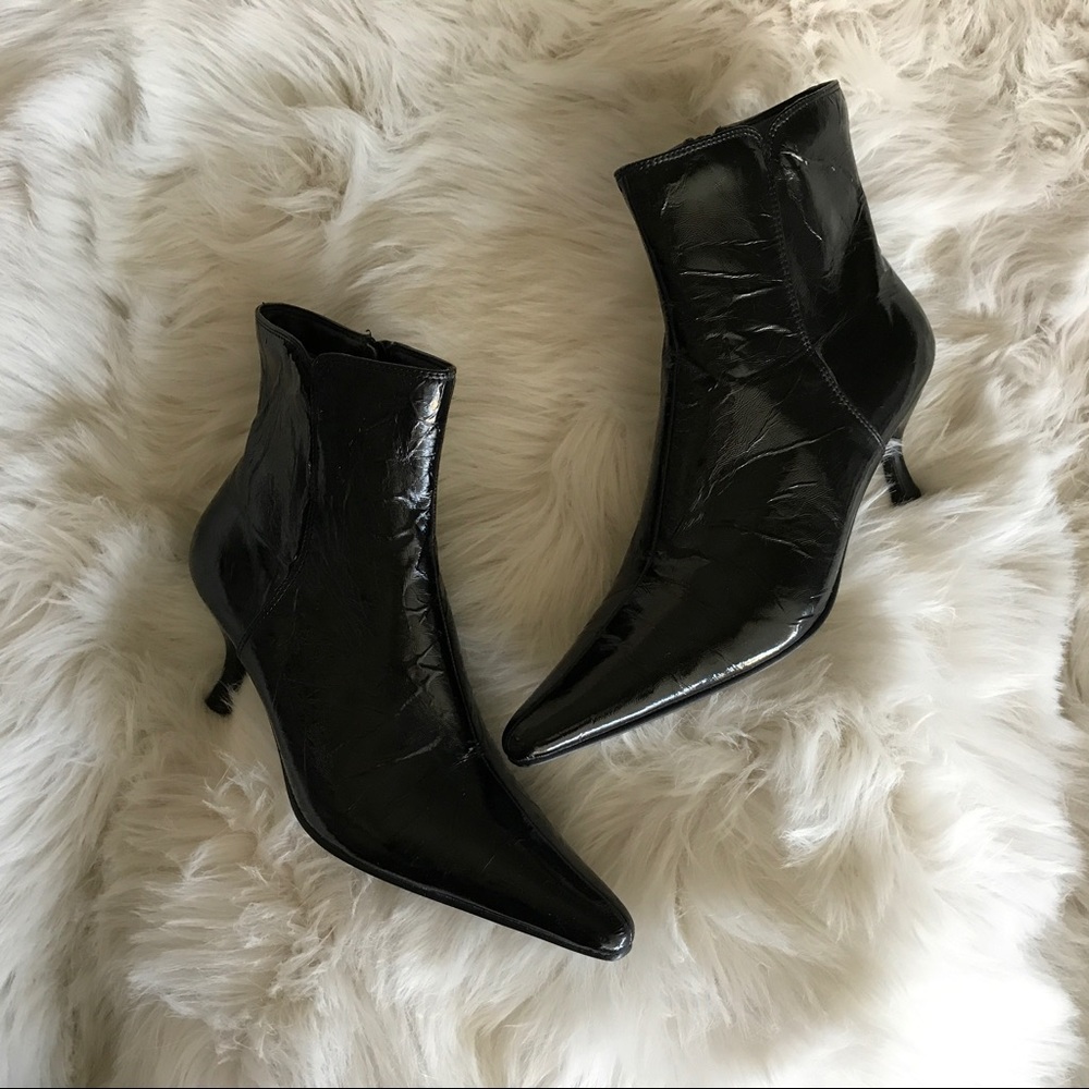 Vintage Kitten Heel Boots