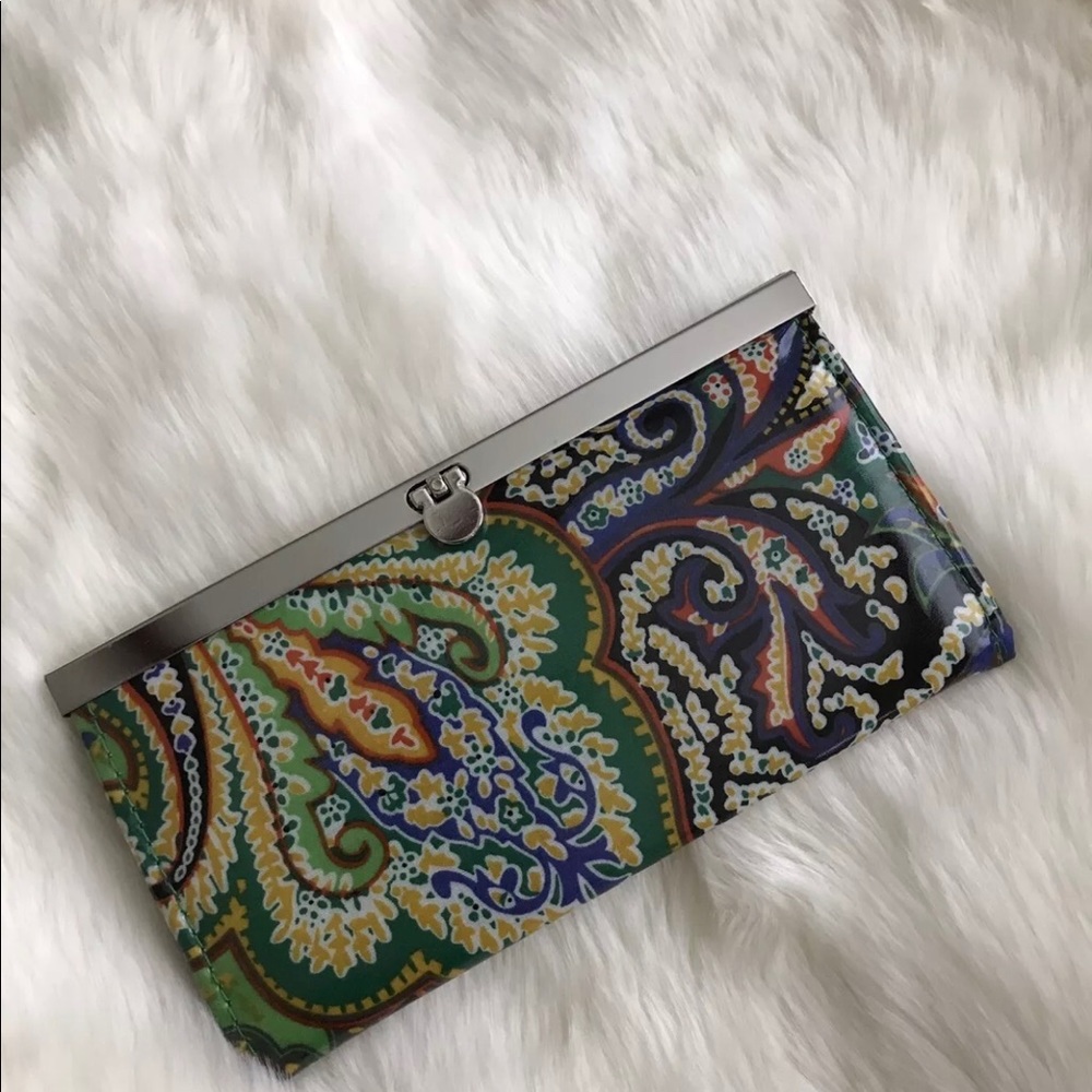 Charming Charlie Paisley Clutch