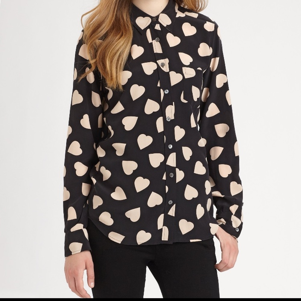 Final✂️NWT Equipment Women's Silk Blouse Sz Medium