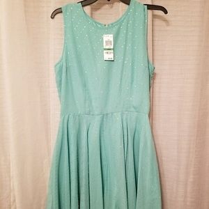 Teal Pixie Dress