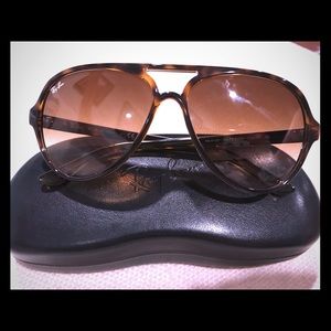 Authentic Ray Ban Cats 5000 Aviators