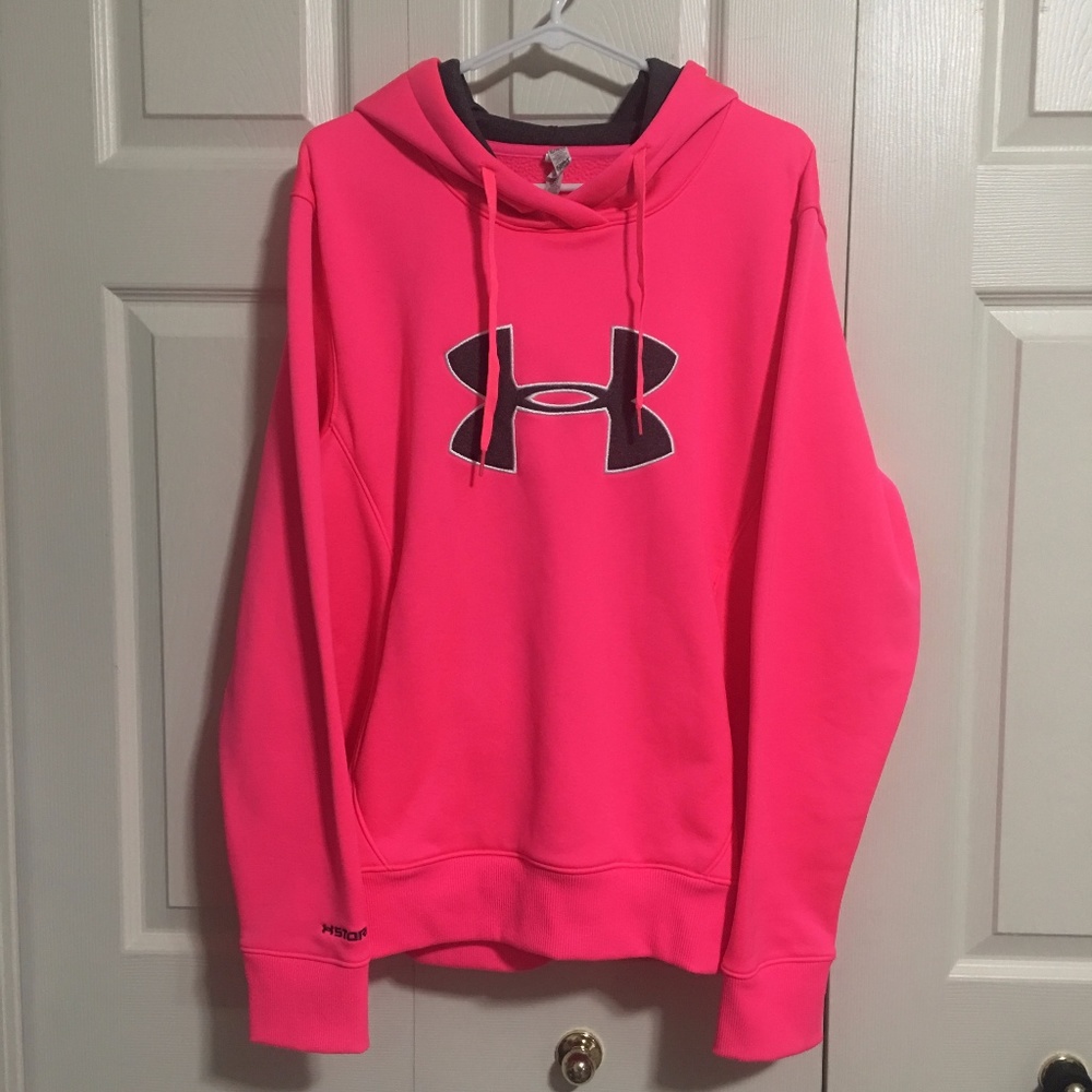 SOLD Hot Pink Under Armour Cold Gear Hoodie