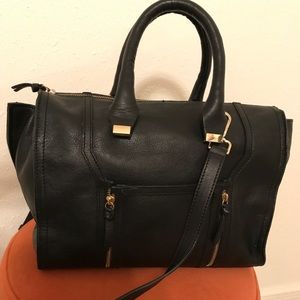 Zara leather handbag