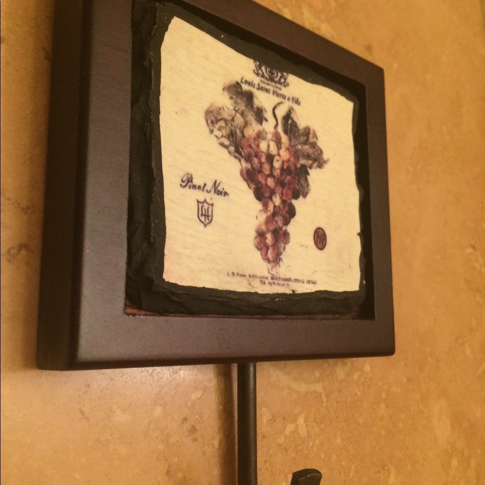 Vineyard Slate Hook Rack - Picture 5 of 6