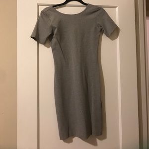 Amanda Uprichard Grey Bodycon Dress
