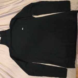 Lacoste mock neck sweater - merino wool