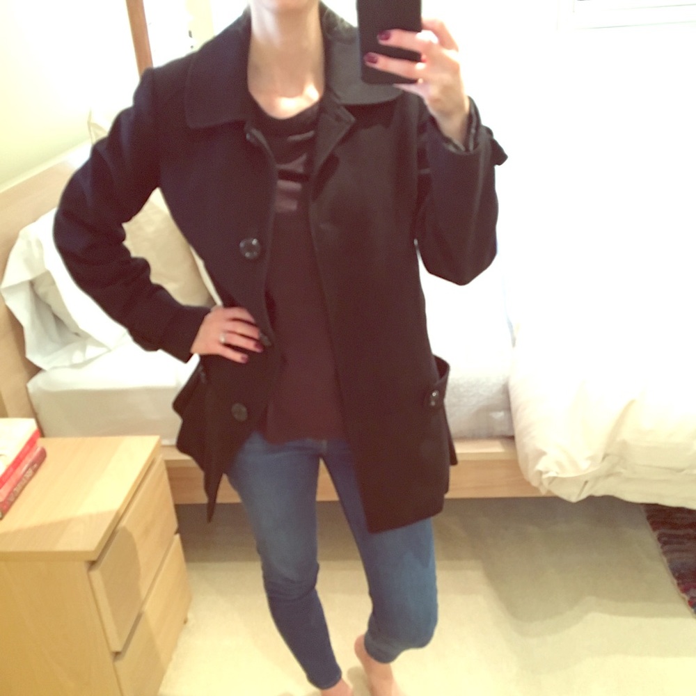 Black Coat Size Small!