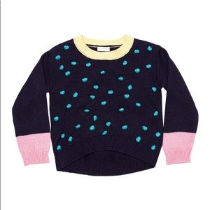 🆕NWT Margherita Missoni Pom Pom Knit Sweater Sz 7