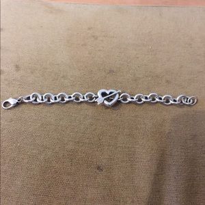 Tiffany authentic heart arrow bracelet