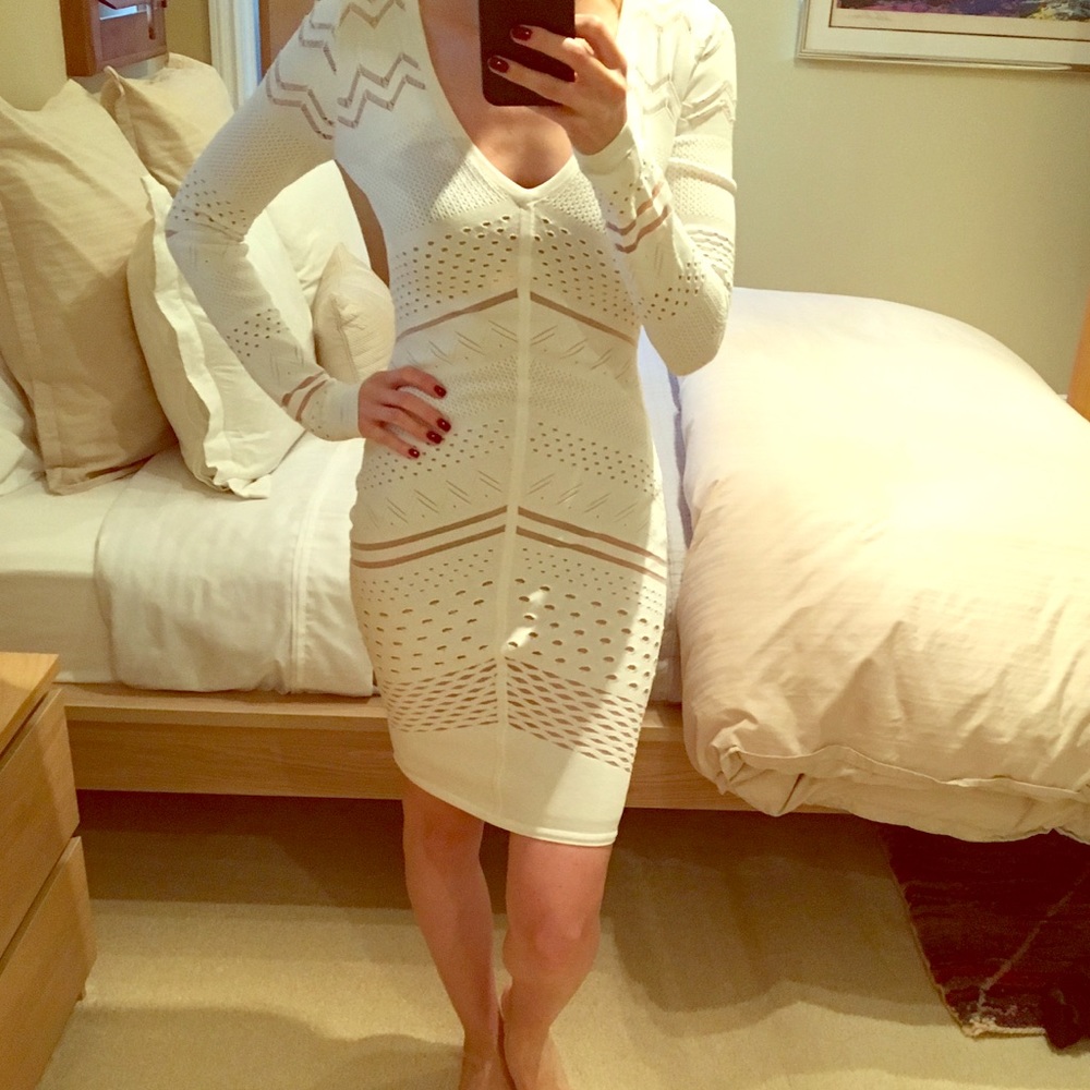 Bailey 44 White Dress Size Small!