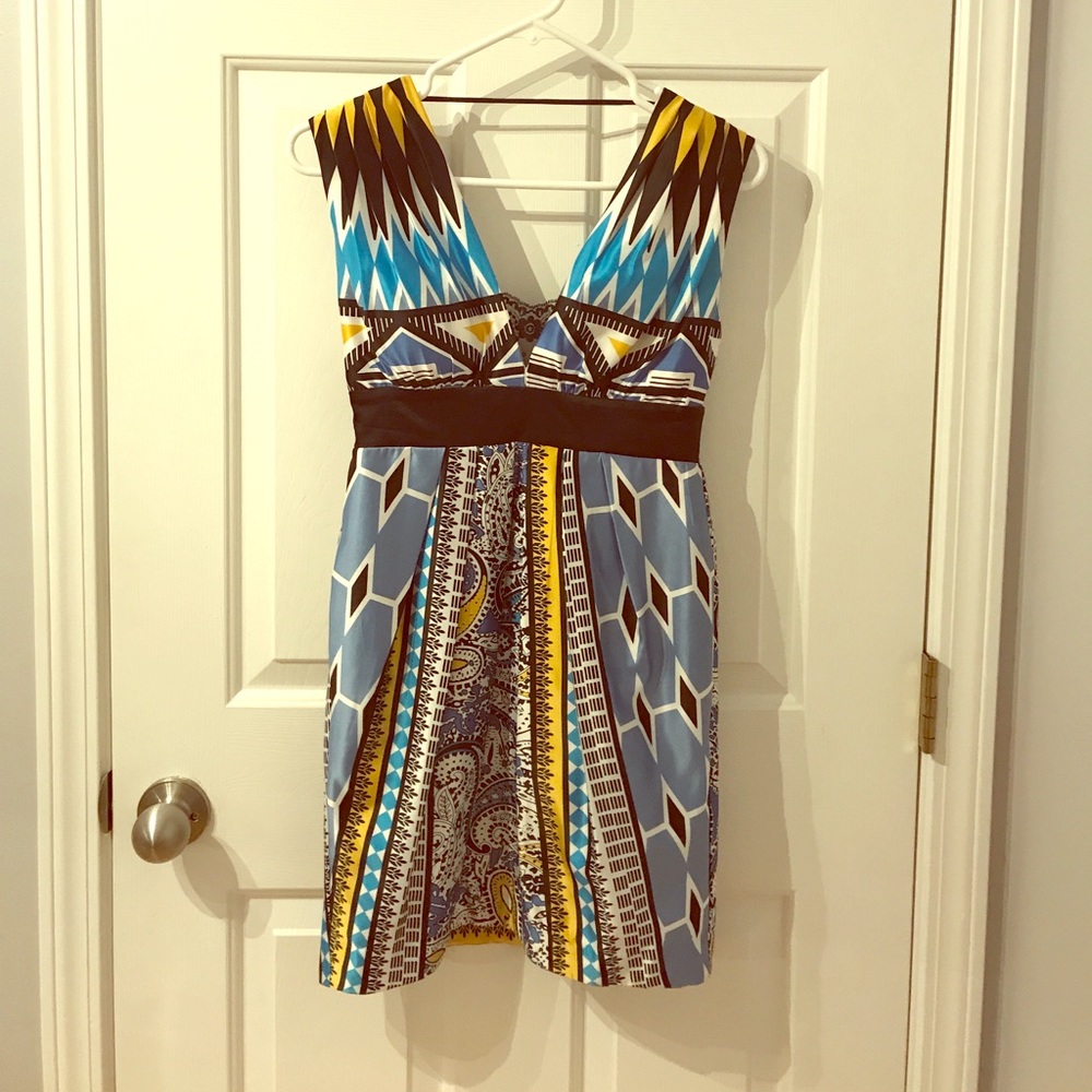 XOXO short dress! Silk with lace! Size 1/2