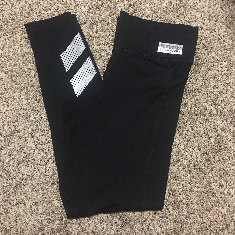 Victoria Secret Pink Reflective Mesh Legging