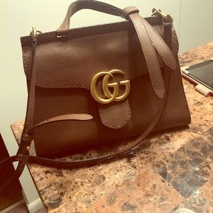 Gucci Marmont Leather Top Handle Gucci Marmont Leather Top Handle