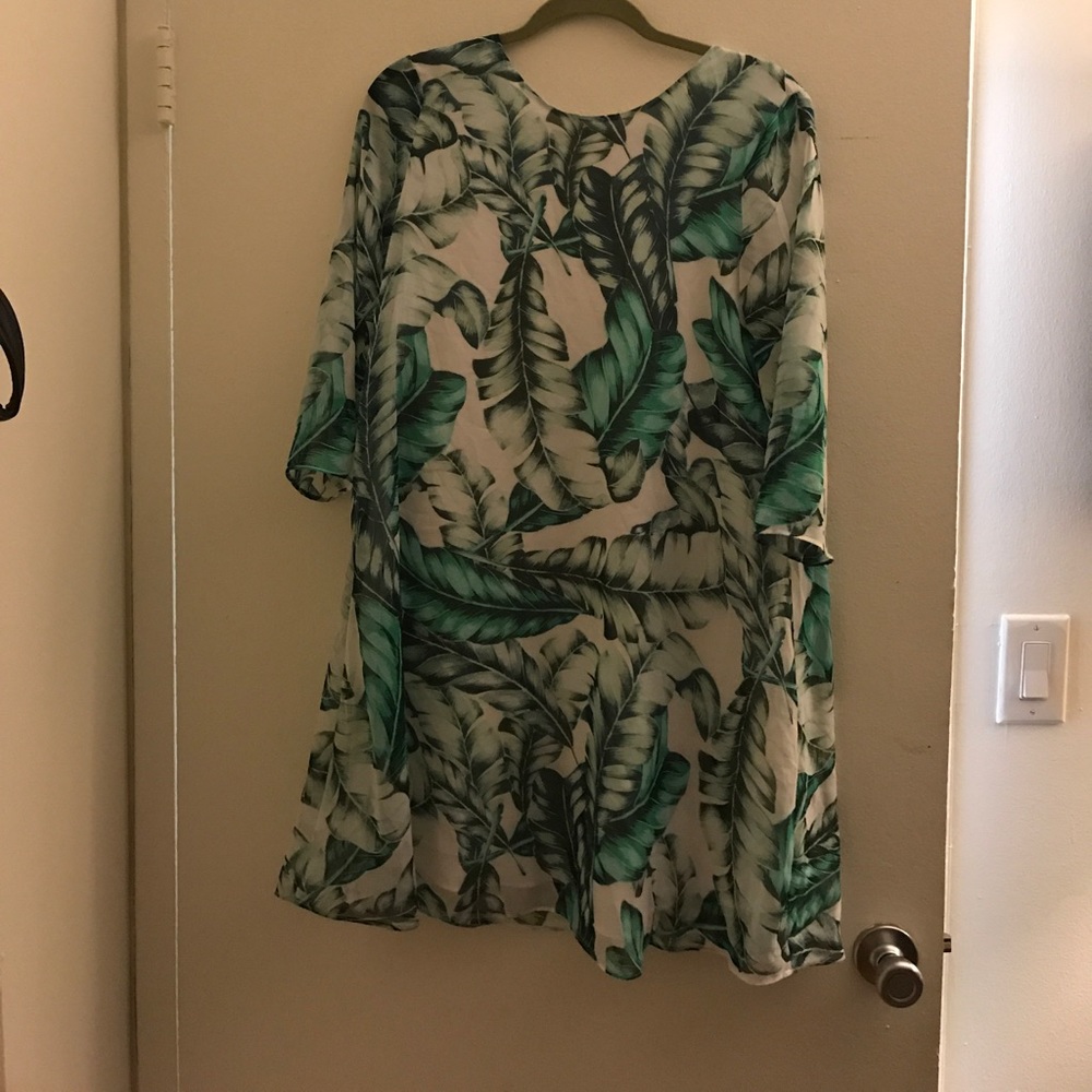 NY & Co. Eva Mendez Collection Tropical Dress