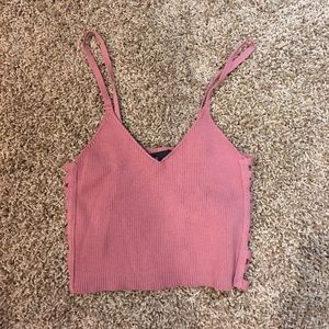 Crop top with crisscross detail Crop top with crisscross detail