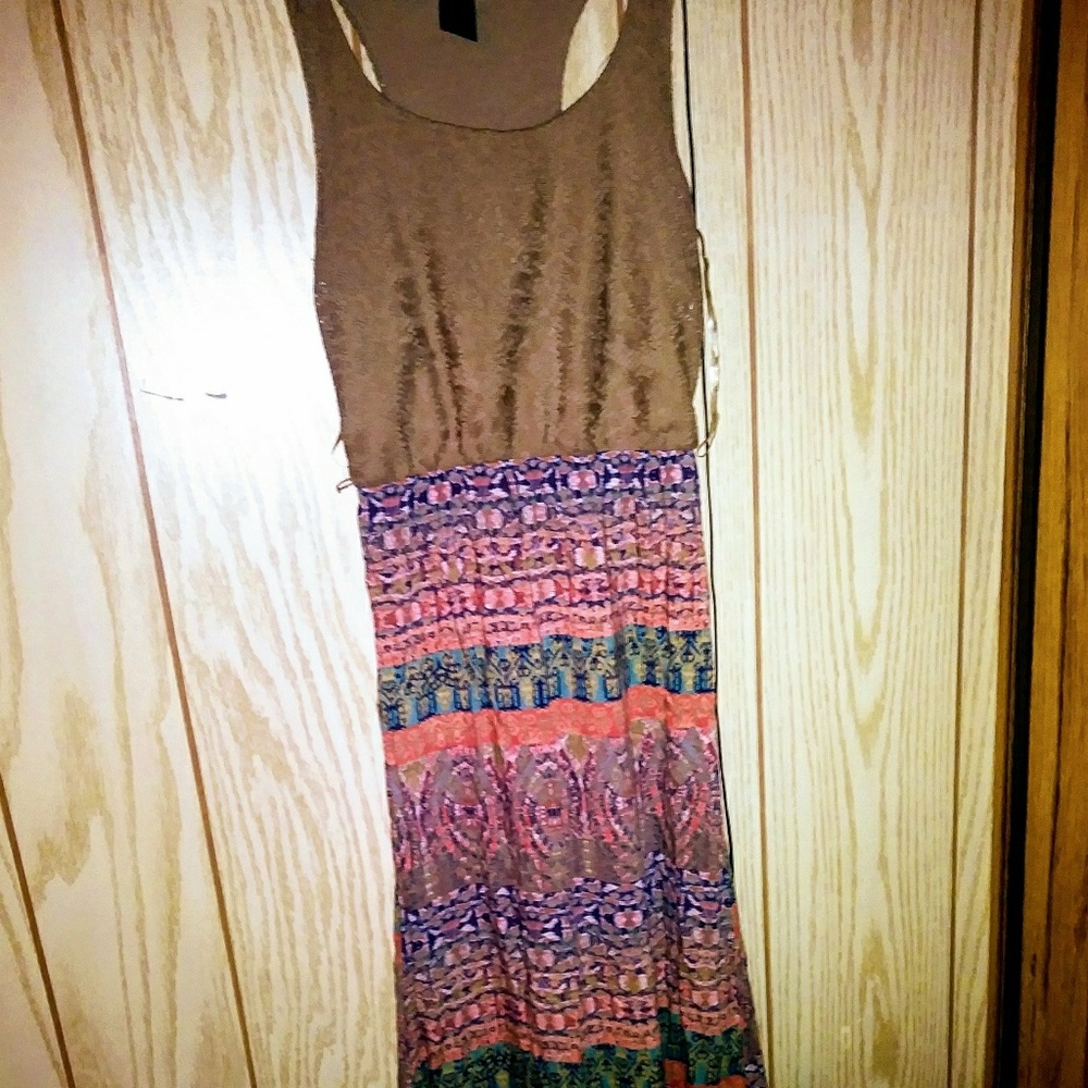 Floor length dress