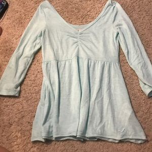 Light blue super cute top