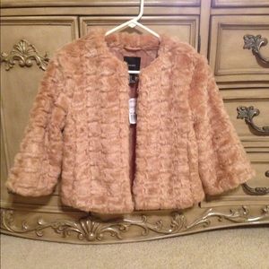 Faux Tan fur coat Faux Tan fur coat