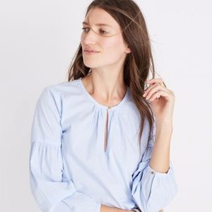 Madwell Striped Peasant Top Madwell Striped Peasant Top