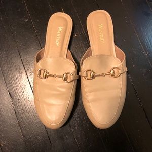 Tan Mule Flats