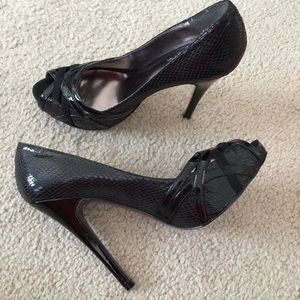 Charles by Charles David Snakeskin Print Stilletos Charles by Charles David Snakeskin Print Stilletos