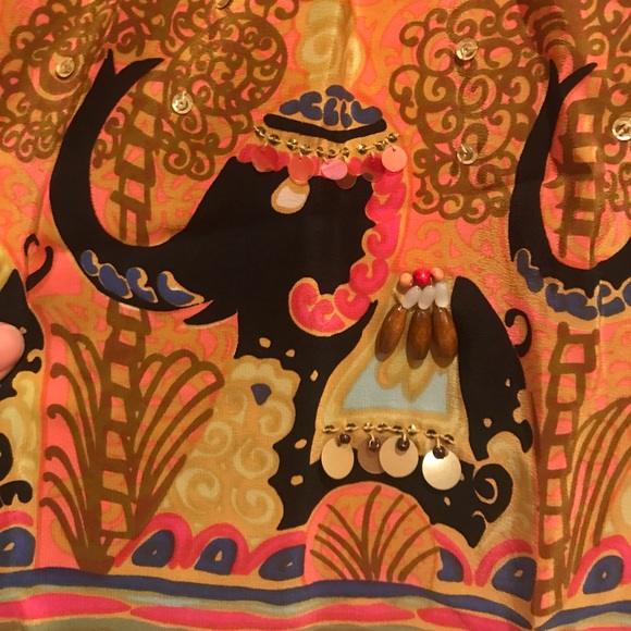 Nanette Lepore Elephant Parade Skirt - Picture 3 of 8