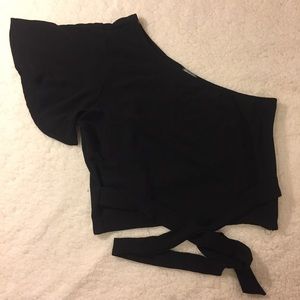 NWT Charlotte Russe One Shoulder Crop Top NWT Charlotte Russe One Shoulder Crop Top