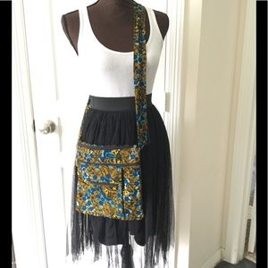 Handmade African Print Crossbody Bag Handmade African Print Crossbody Bag