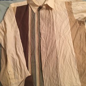 Men's French cuff dress shirt