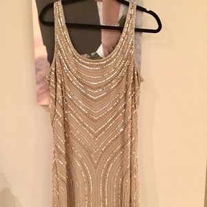 Sequined tank dress...worn once!