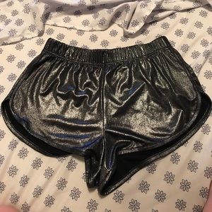 Metallic shorts Metallic shorts