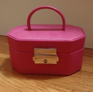 Pink Travel Jewelry Box