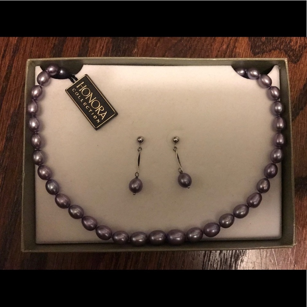 Honora Collection Necklace and Earrings set