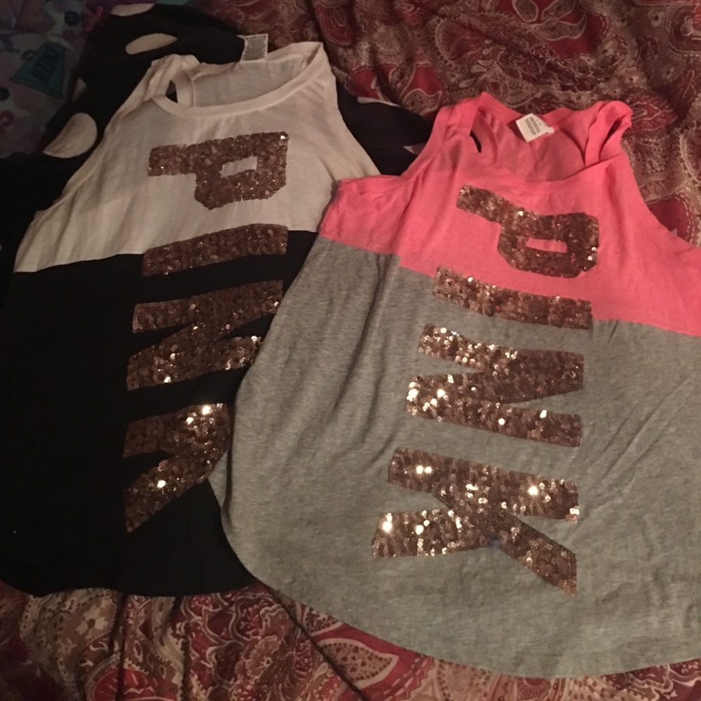 Set of VS bling tanks