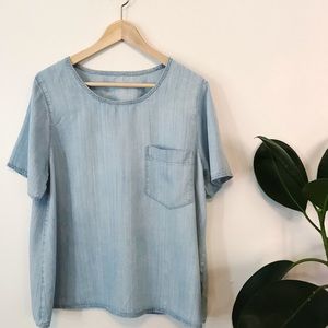 GAP Tencel Denim Top
