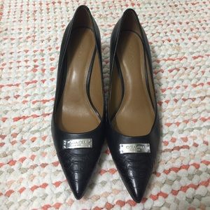 Black Coach Heels