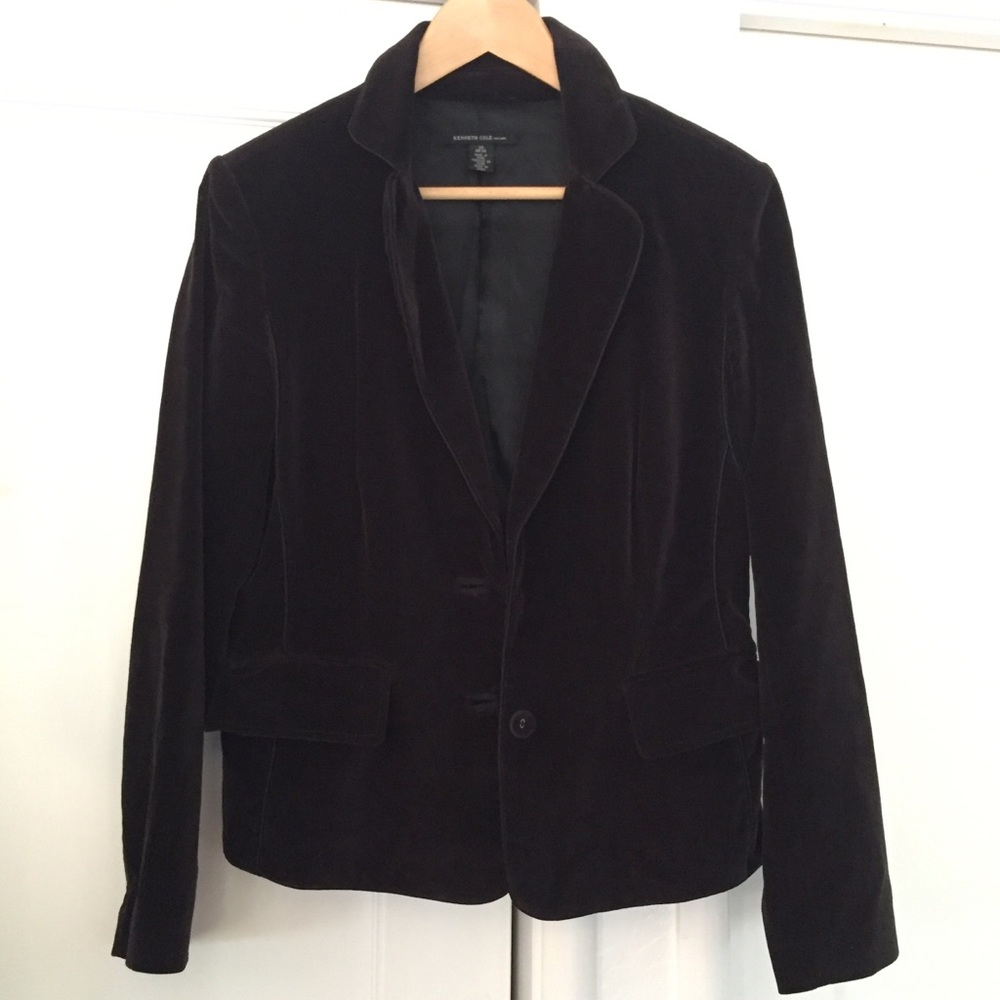 Kenneth Cole Velvet Blazer