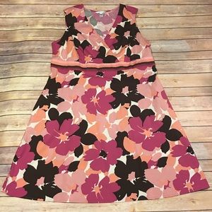Sleeveless Floral Dress
