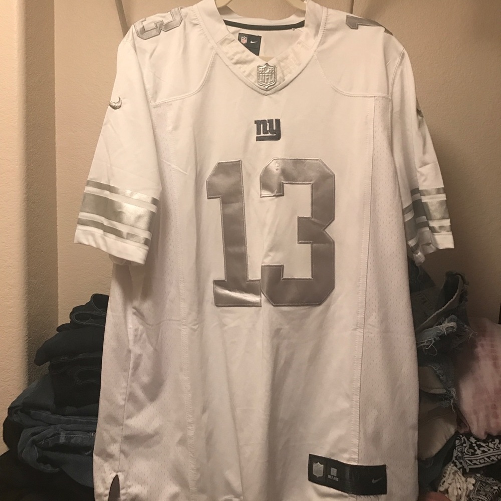 Platinum Odell Beckham Jr. NY Giants Jersey
