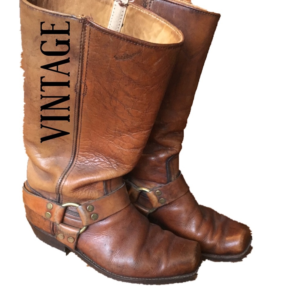 Amazonas distressed vintage leather boot