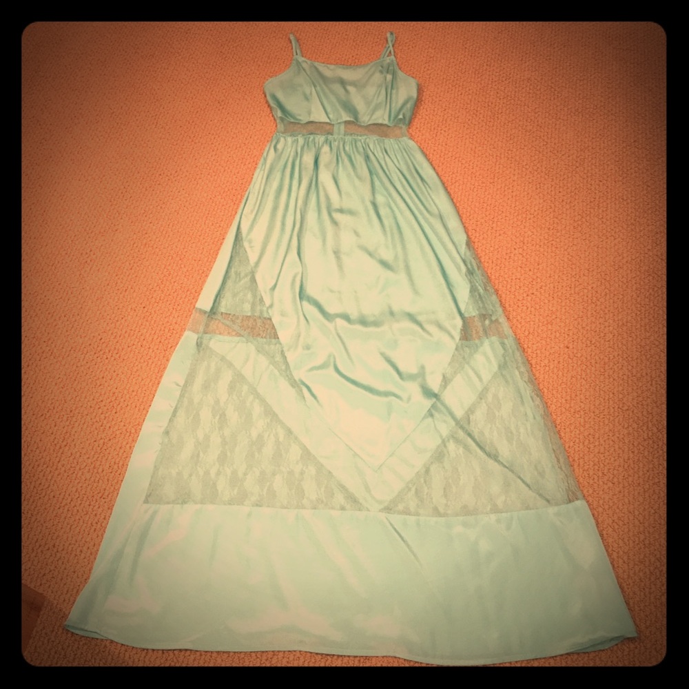 Aqua Maxi Dress✨