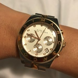 Marc Jacobs 2 tone watch