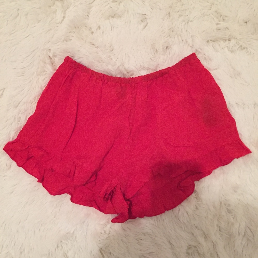 Forever 21 red shorts