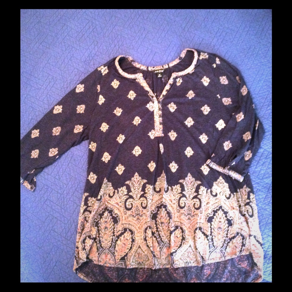 Lucky Brand size 1X top NWOT