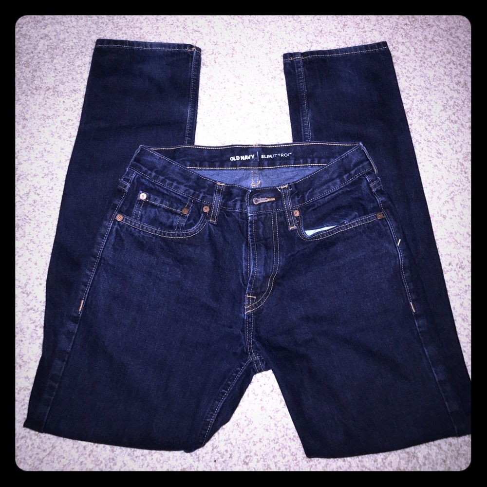 Men's blue jeans 28x30