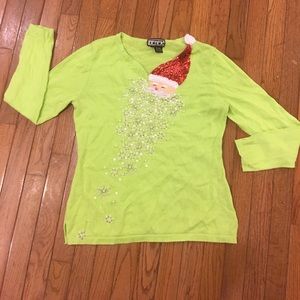 Berek santa Christmas sweater size M