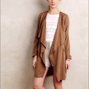 Anthropologie Soft Trench coat size Small