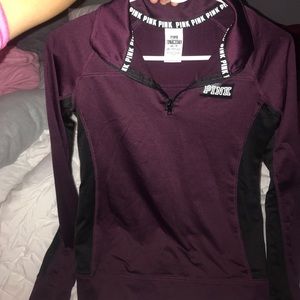 NWOT PINK Ultimate Quarter zip!